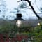 Glitzhome® 10" Wire Solar Powered Outdoor Hanging Lantern